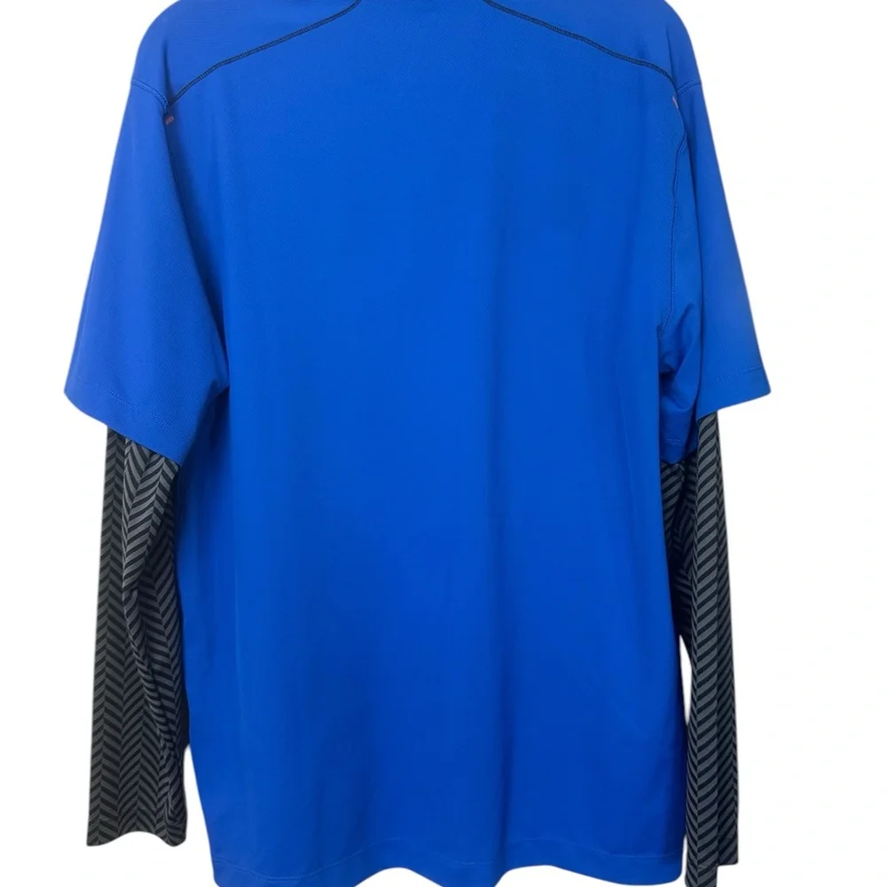 Nike Dri-FIT Blue‎ Golf Polo Shirt Men’s Medium Performance